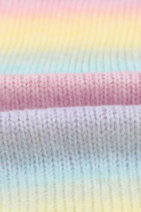 'Fiametta' Multicolour Drop Shoulder Cardigan - Celes Fashion